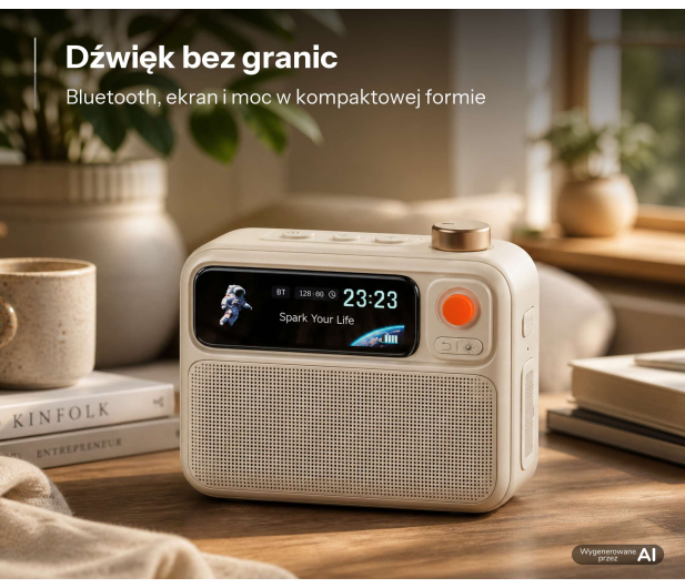 Divoom FlowToo White - 1615374 - zdjęcie 6